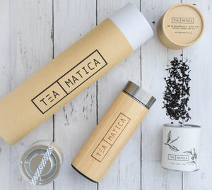 Teamatica Lapsang Souchong and Tea Tumbler | Black Tea Gift Set 